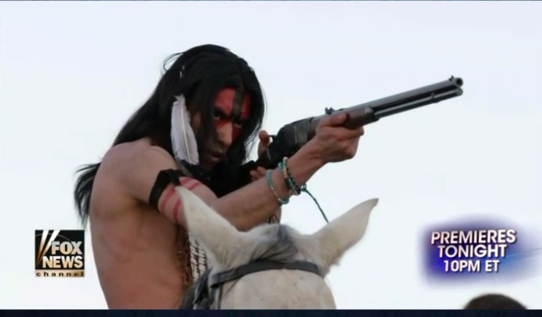 Still of Sparrowhawk. Crazy Horse.Lakota Warrior. Legends & Lies : The Real West Episode 8 : George Custer a General's Reckoning.