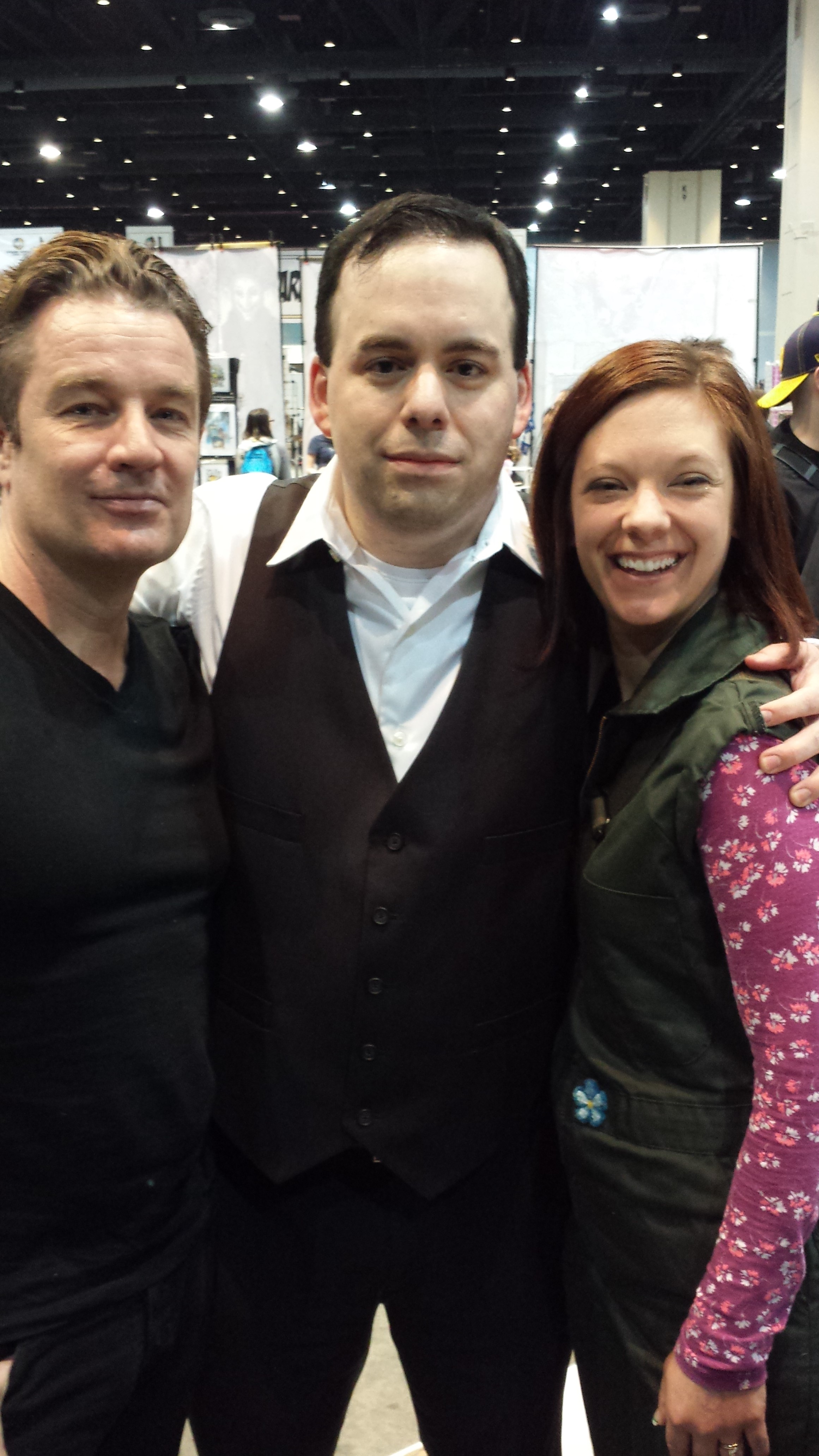 Wizard World Raleigh (3/2015) with James Marsters and Stephanie Kelly