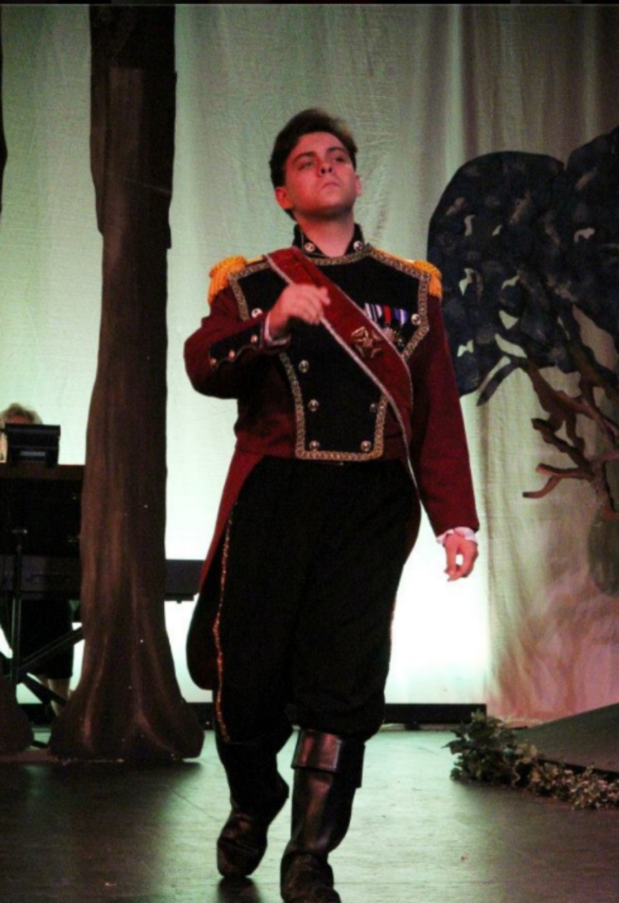 Into the Woods, me as Rapunzel's Prince
