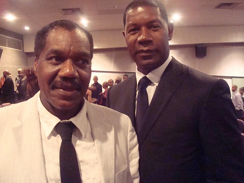 James White and Dennis Haysbert at ABFF2008 West Hollywood