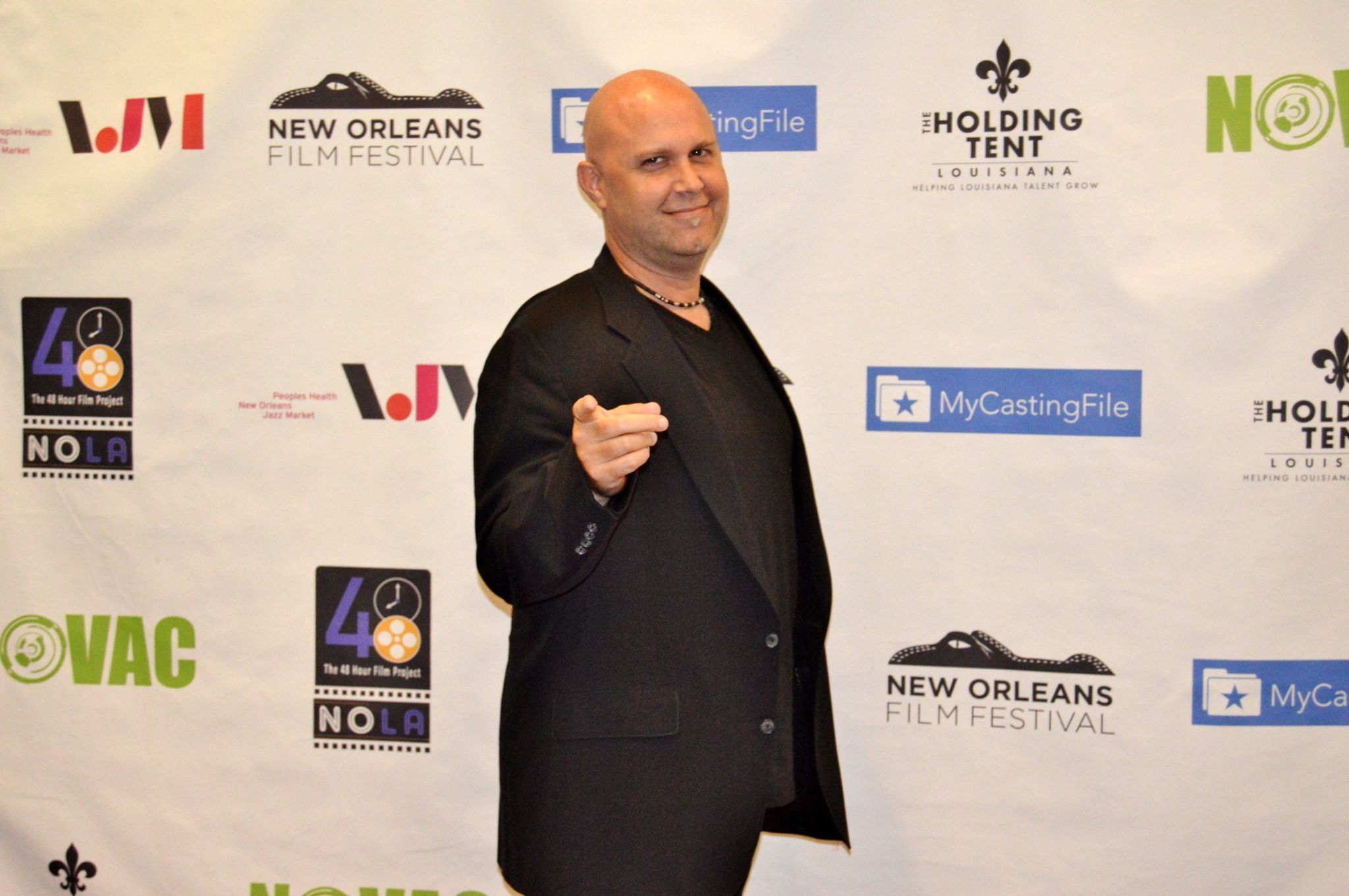 David Treadway at Solomon Victory Theater. Red Carpet Event