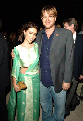 Cary Elwes and Alyssa Milano