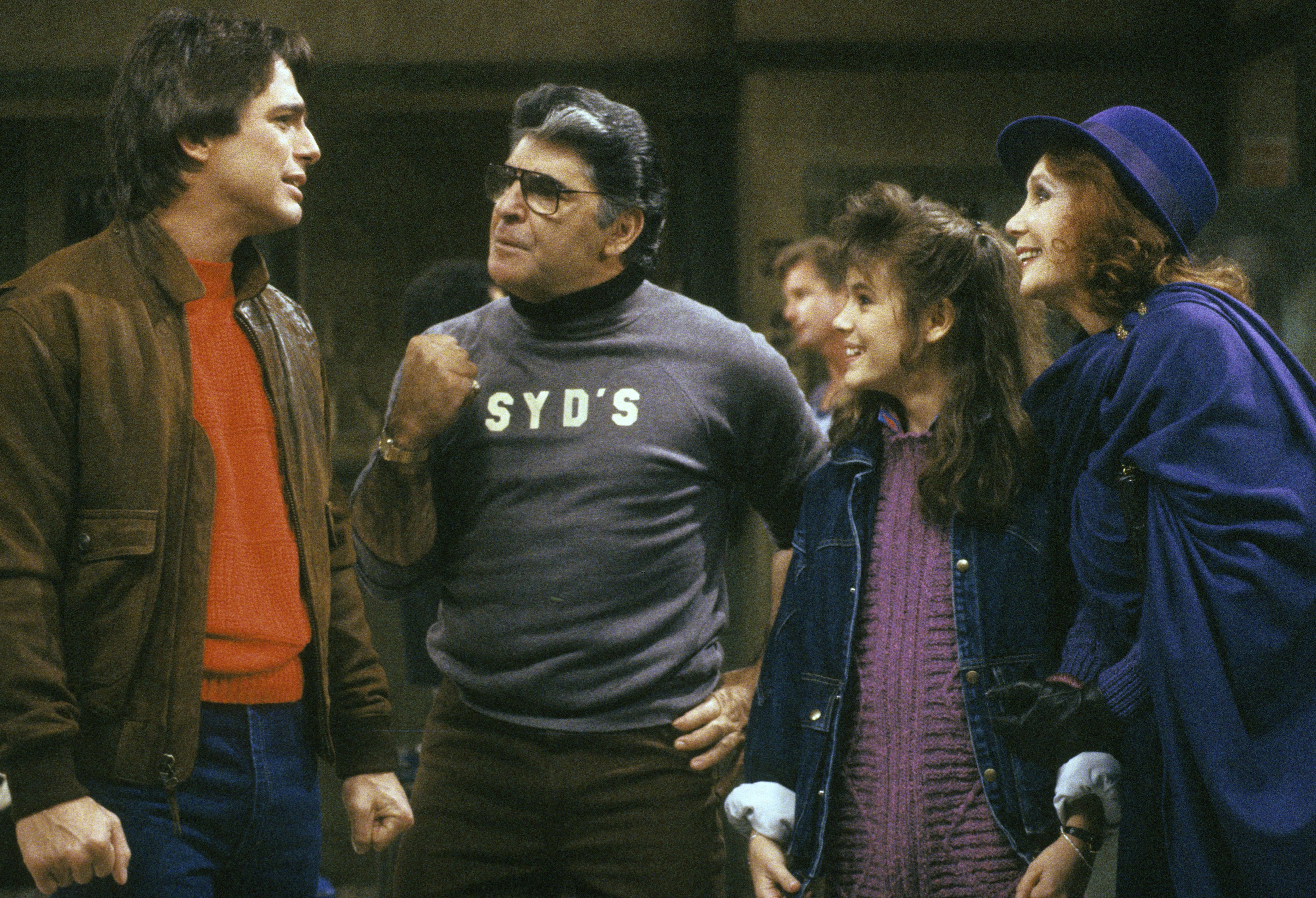 Still of Alyssa Milano, Tony Danza, Katherine Helmond and Richard Foronjy in Who's the Boss? (1984)