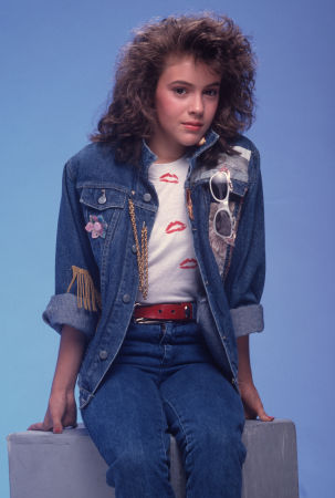 Alyssa Milano Circa 1986