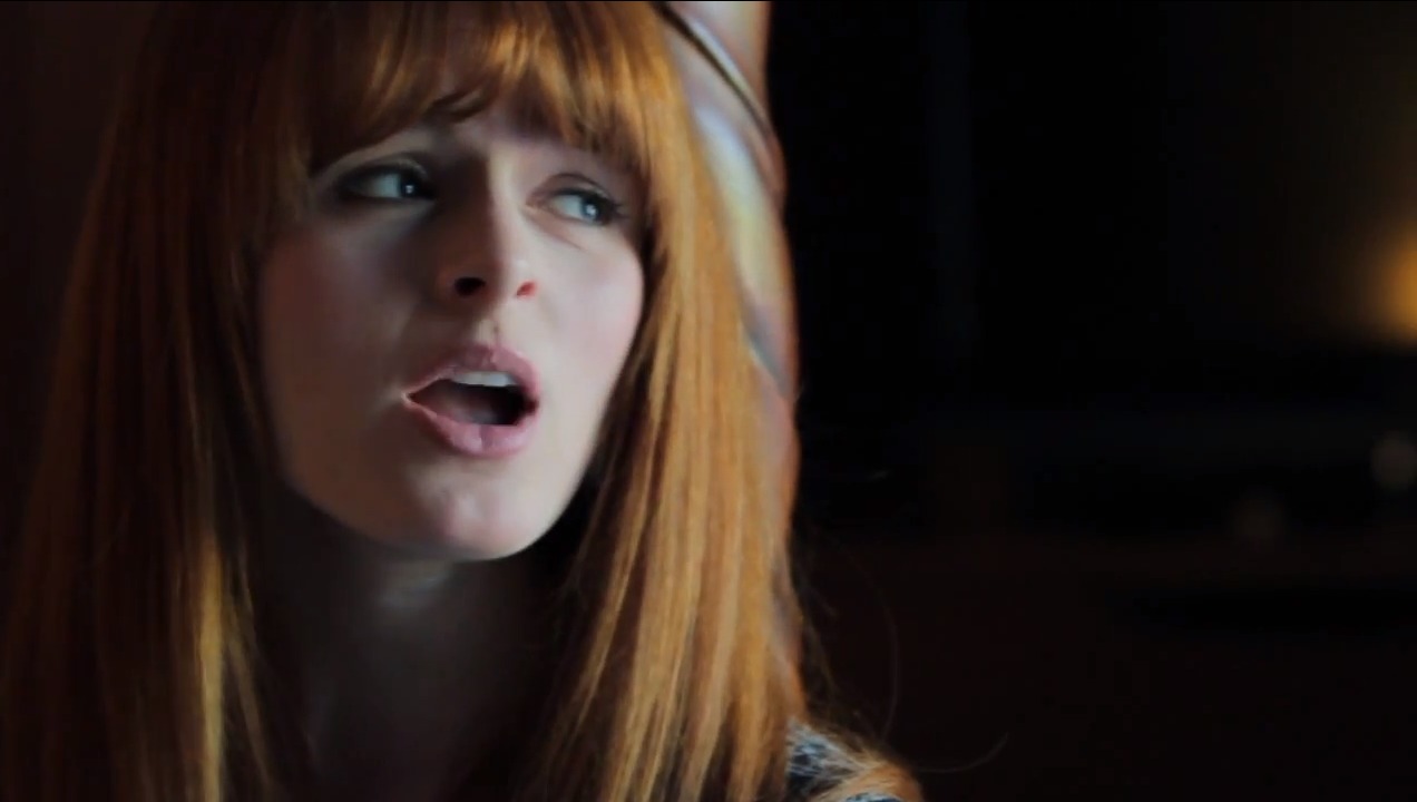Lindsay Beth Harper in the official music video for 