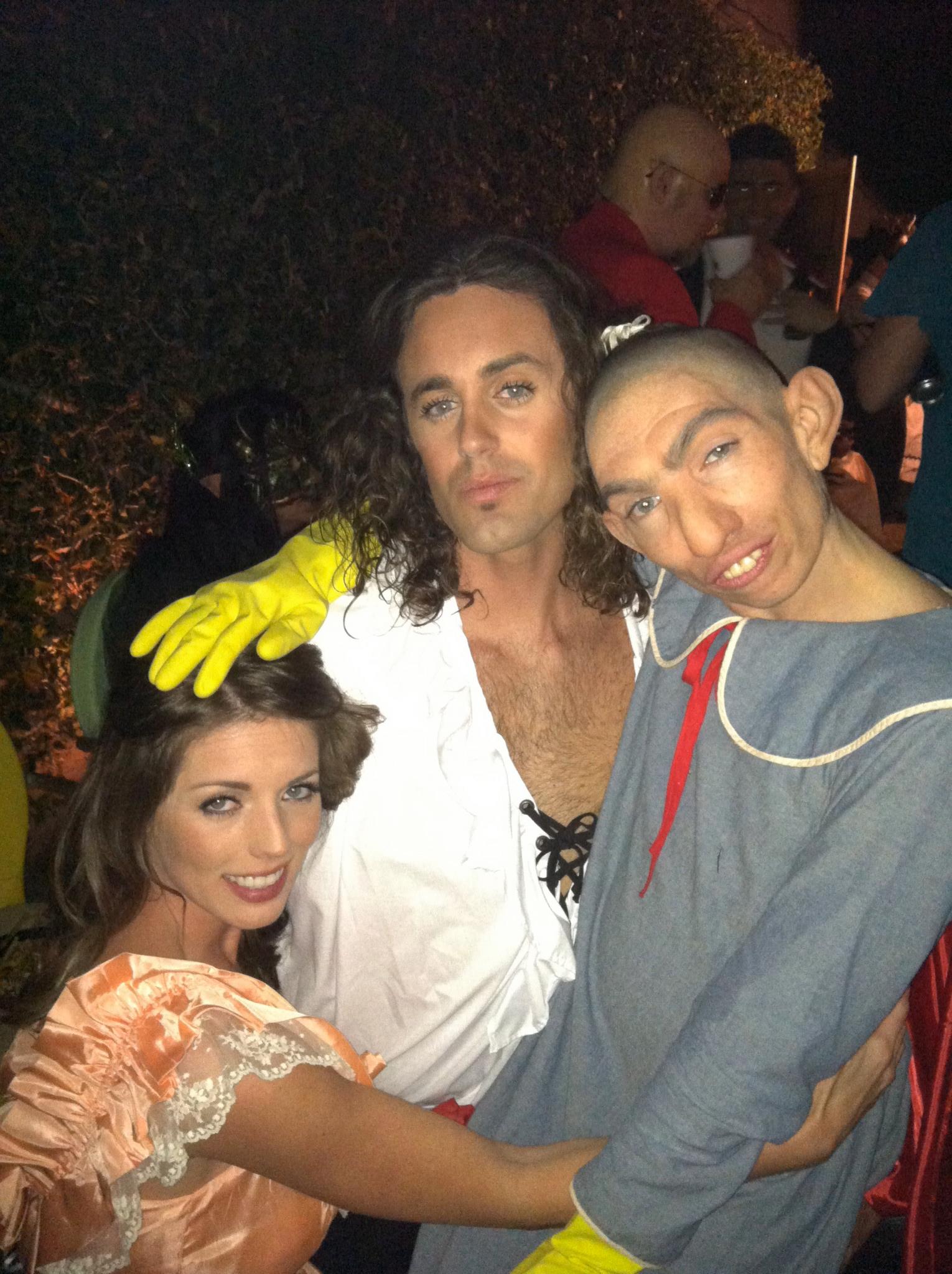 Benji Lanpher with Sarah Nelson and American Horror Story's Naomi Grossman.