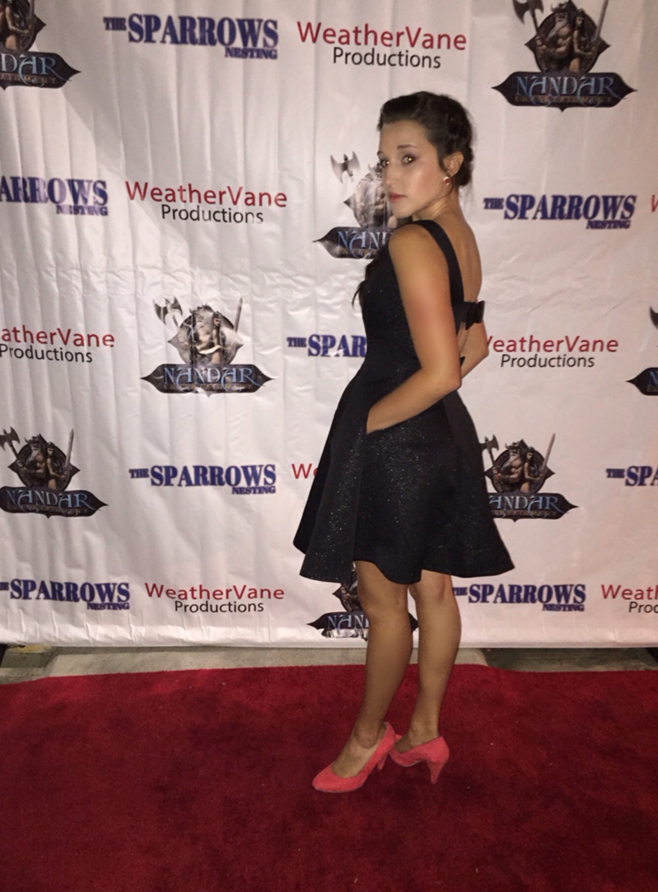 Marisa Davila at the premiere of The Sparrows