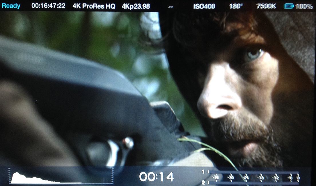 Abraxas Hudson as Flak in the movie Havendale