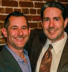 Lee Stickler and Jay J. Levy at premiere of 