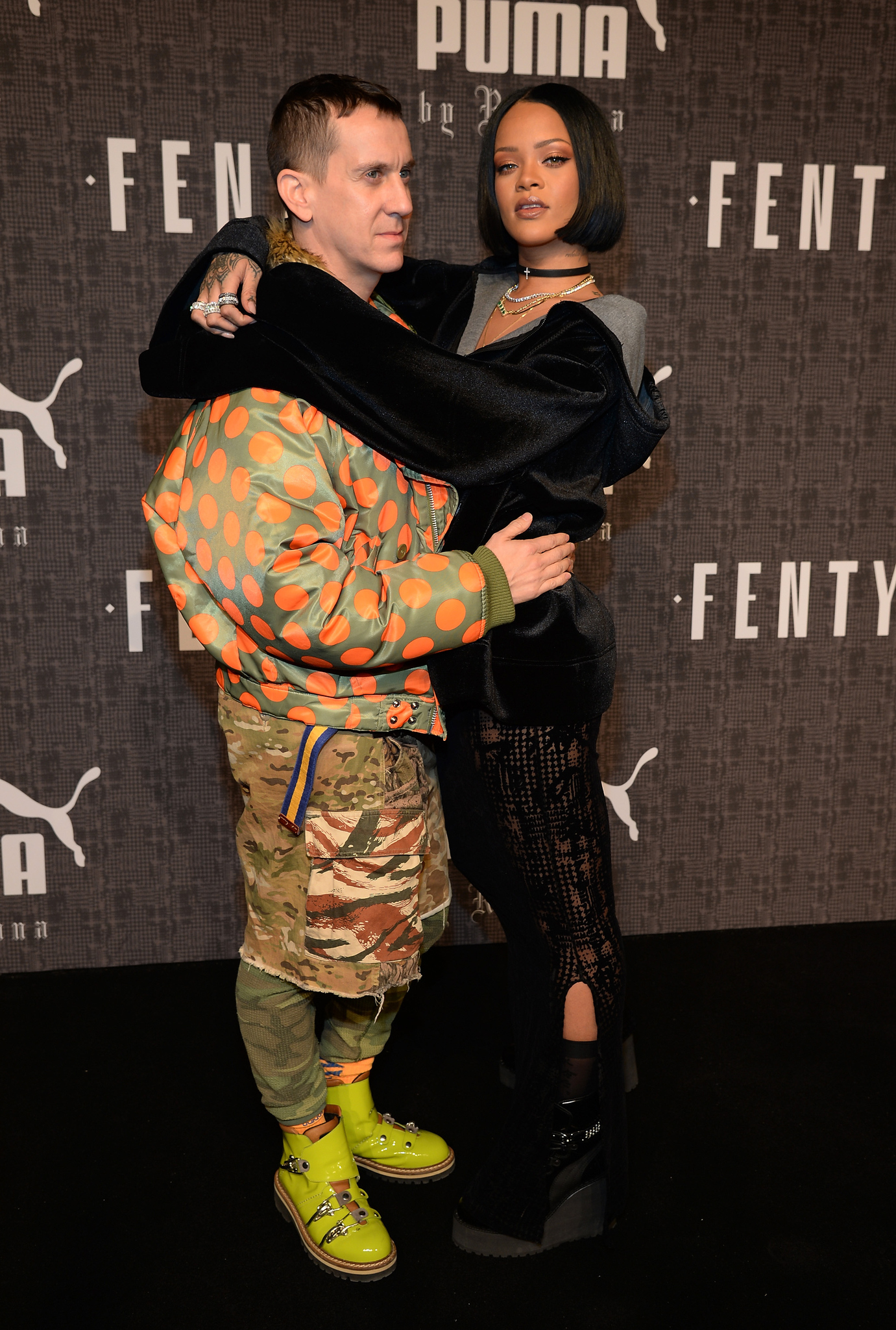 Rihanna and Jeremy Scott