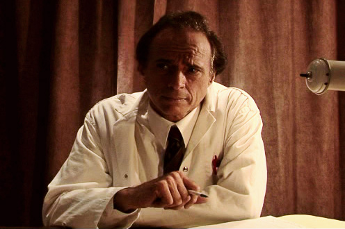 Carson Grant portrays 'Dr. Donovin' (in picture) and 'Dubious' in 