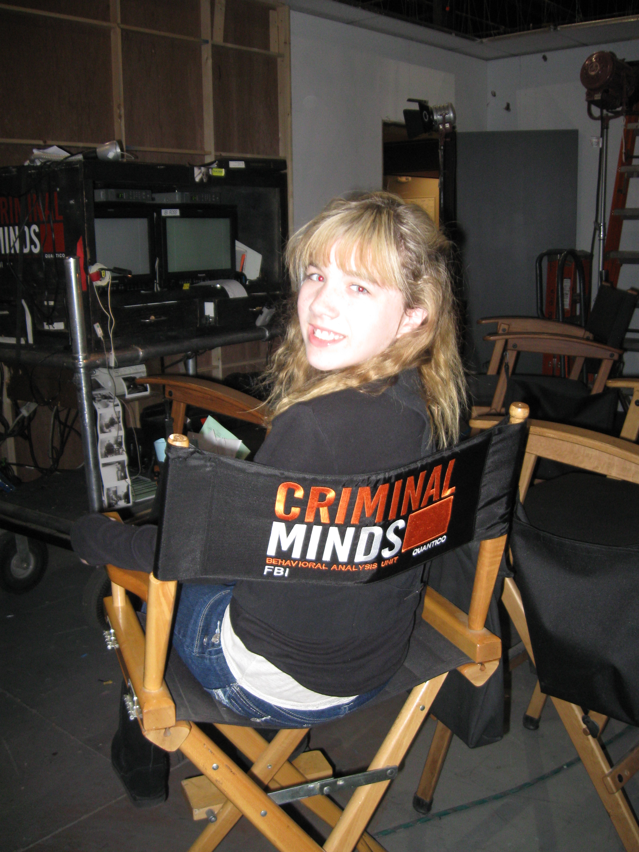 On set Criminal Minds