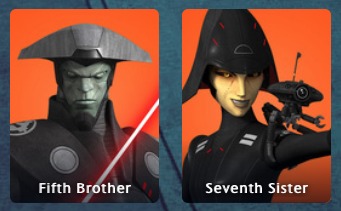 STAR WARS REBELS (Season 2) Voices Fifth Brother opposite Sarah Michelle Gellar's Seventh Sister