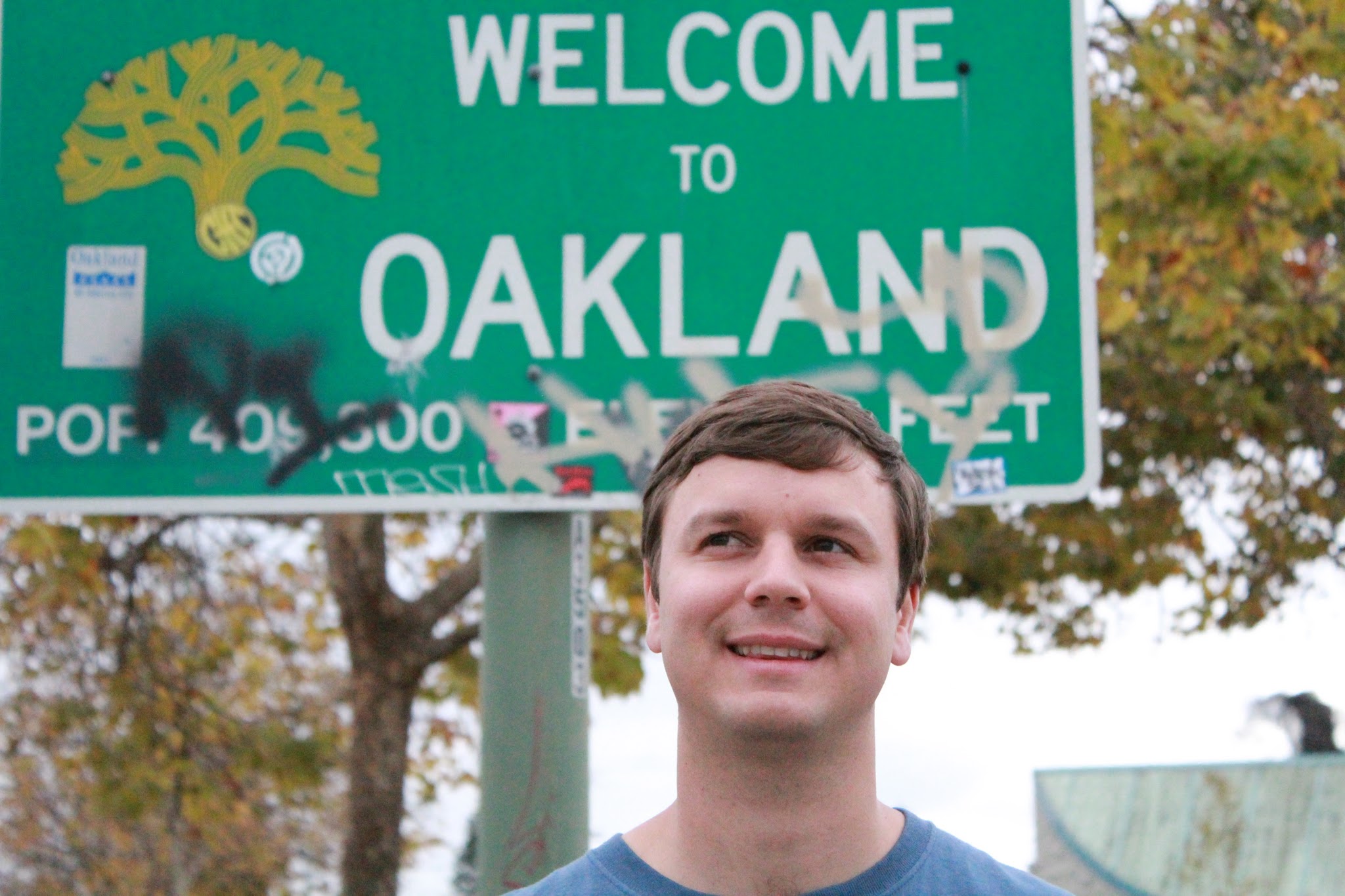 Matt Werner author photo. In Oakland, California, November 2011.