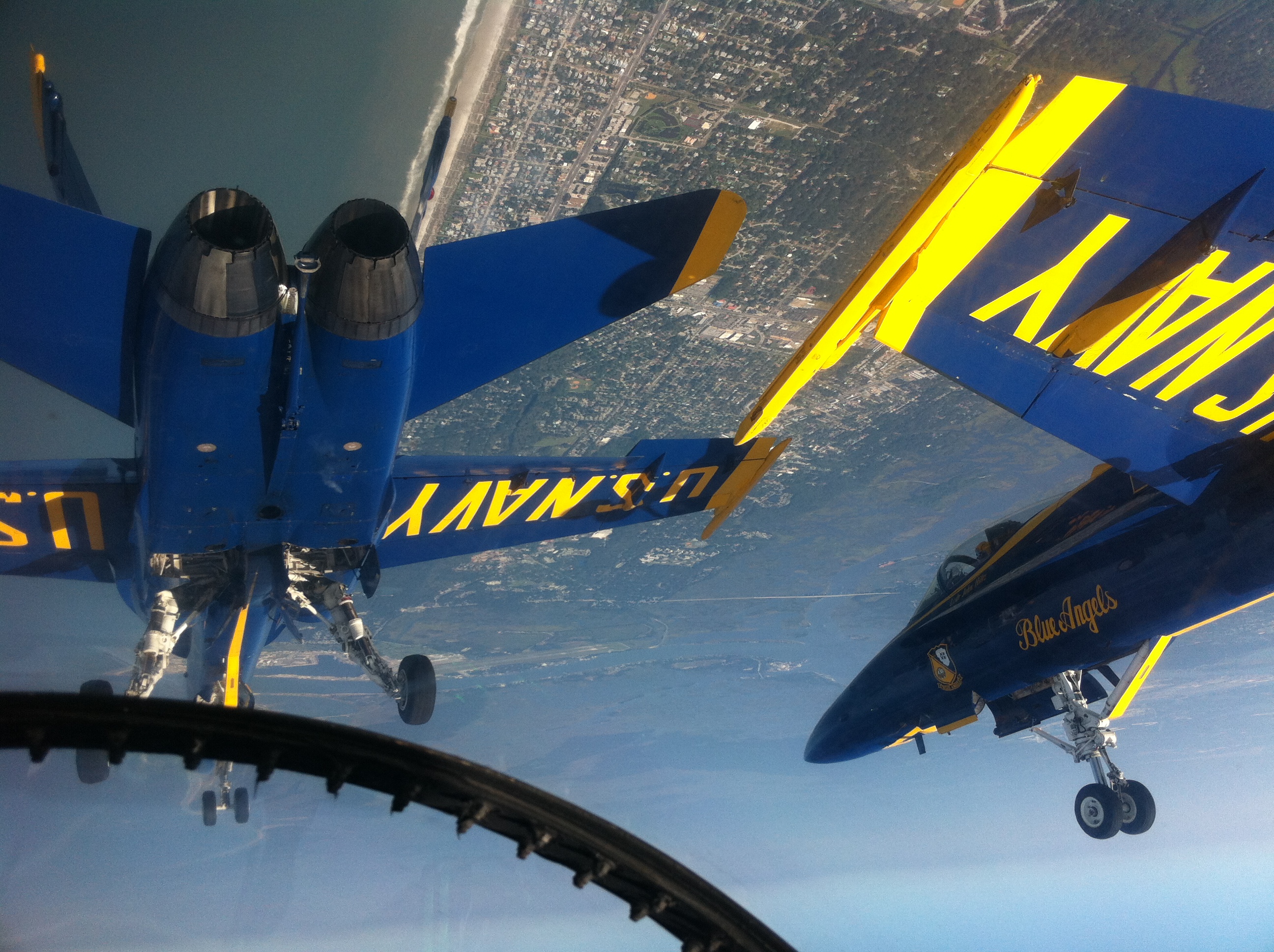 Jacksonville Beach Airshow 2013 from the slot #4