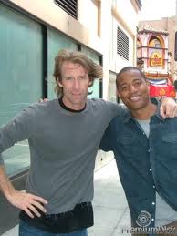 Michael Bay and Derrex Brady_On Set_Transformers Movie Campaign Commercial