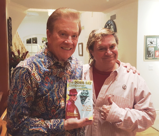 Pierre Patrick & Television Legend Wink Martindale at his home Receiving our 