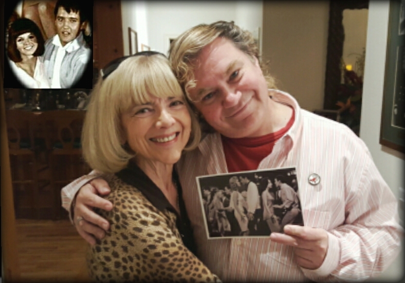 Pierre Patrick & Sandy Ferra Martindale wife of Wink and one of Elvis Presley first girlfriend who dance in many of his films including 