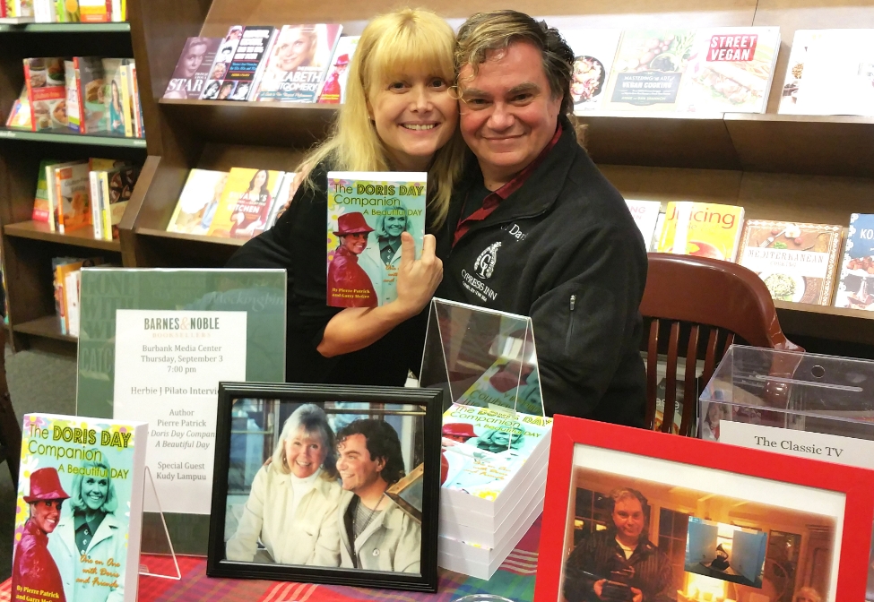 Pierre Patrick at his 2015 Barnes & Noble book signing with amazing Casting Director/Producer Chris Gilmore.