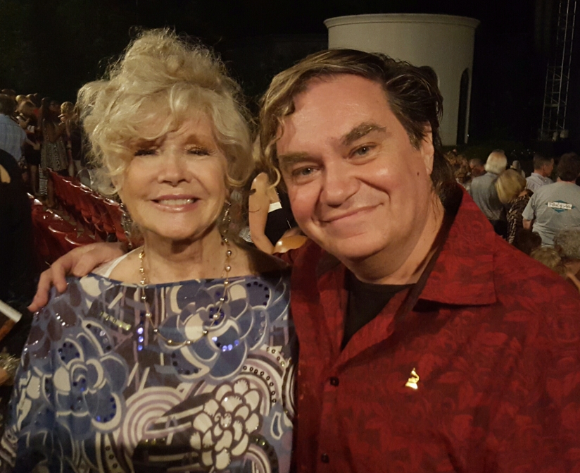 Pierre Patrick & Connie Stevens part of Hollywood Royalty.2015