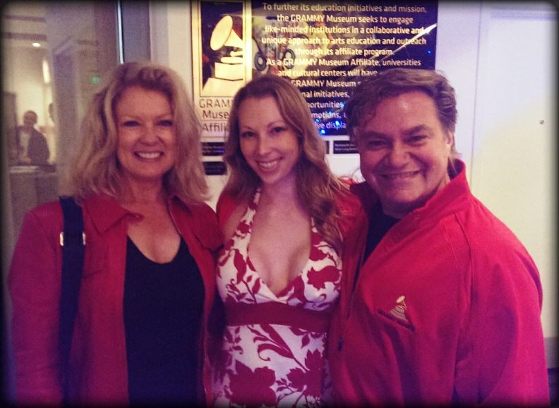 ENTERTAINMENT TONIGHT Mary Hart and Superstar Client Jennifer Day celebrating at The Grammy Museum 2015