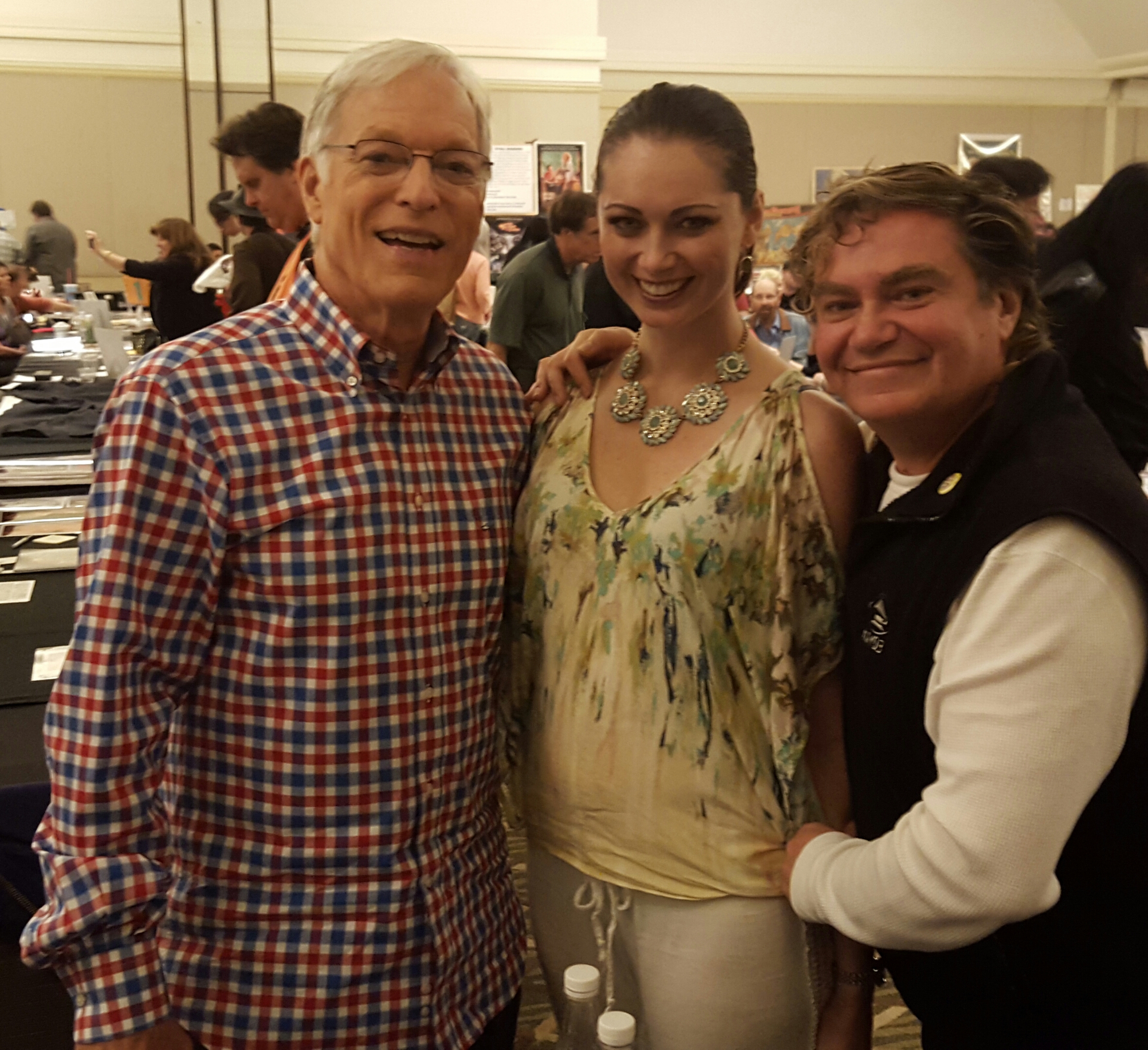 Pierre Patrick with Richard Chamberlain and Client Jenna McCombie.