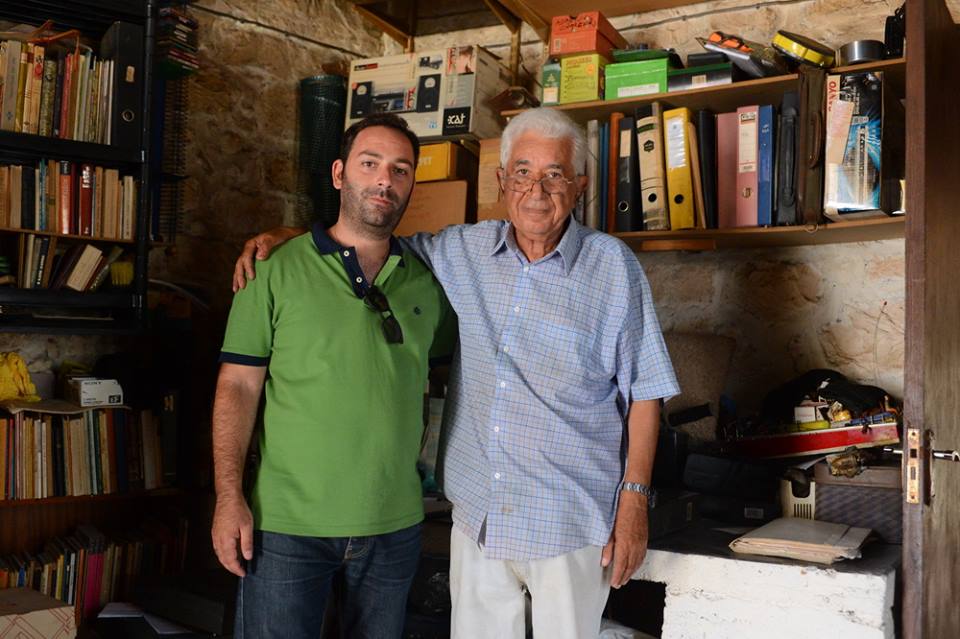 Constantinos Patsalides with Nicos Shafkalis.
