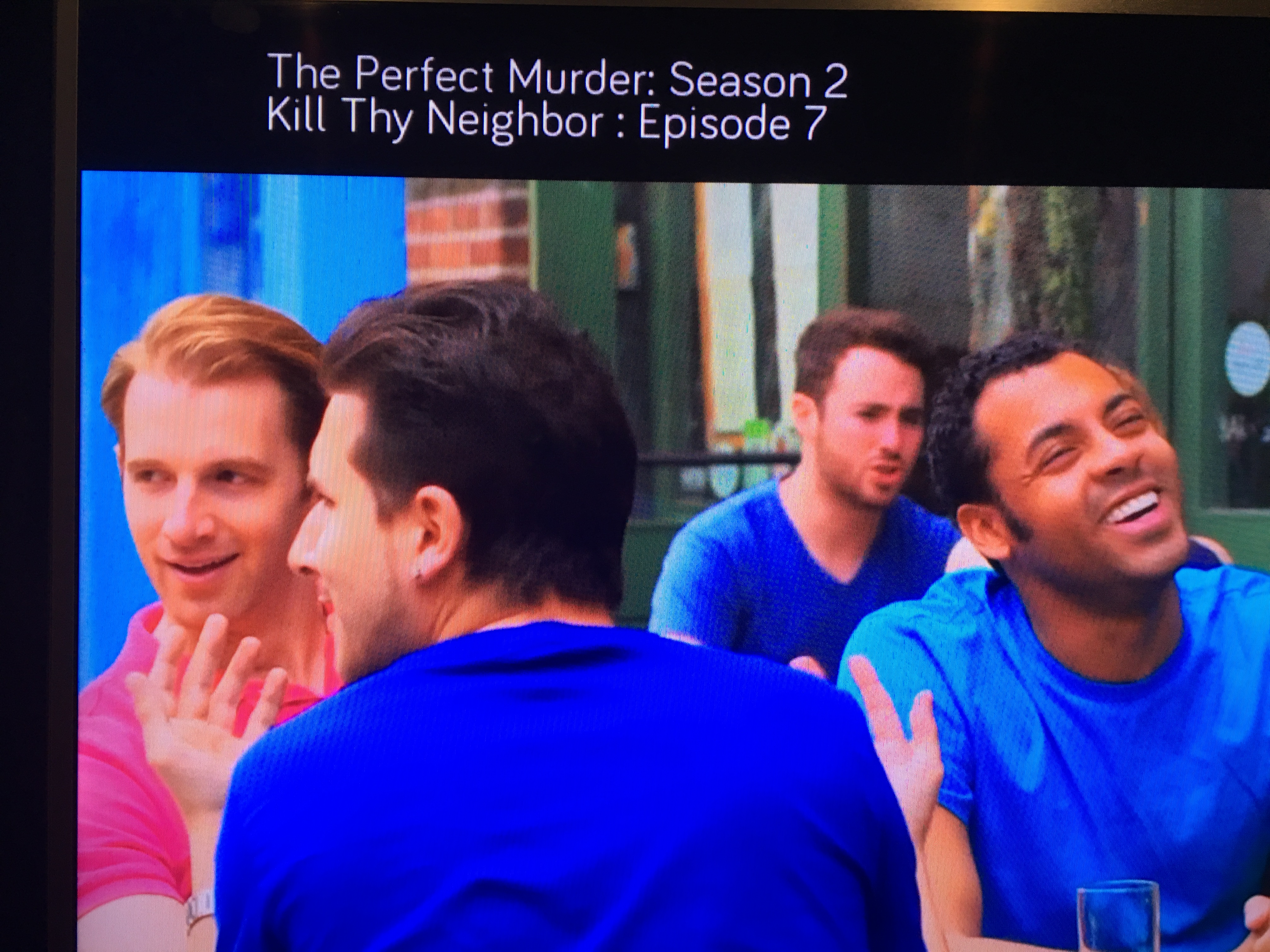 The perfect murder season 2 the Karen Gregory stir David's friend #2 played by Mario Tarquinio