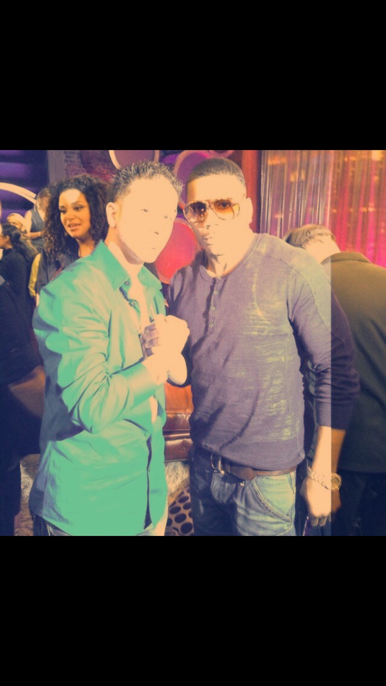 Me and Rapper Nelly on set of The Jenny McCarthy show