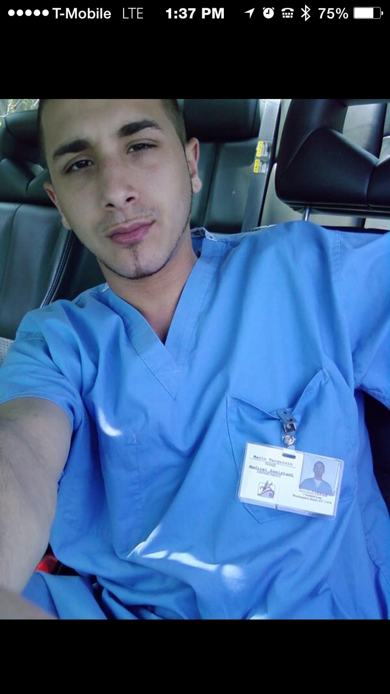 Me in my scrubs