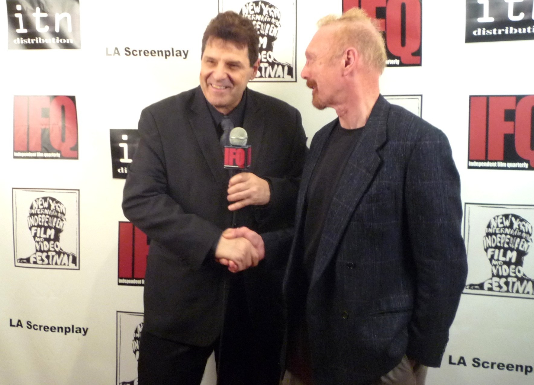 Red Carpet interview with Rich Rossi, Director of the Independent Film Quarterly Review Festival, at the Raleigh Studios in Hollywood. 