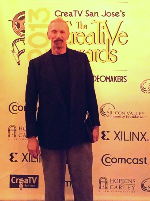 Adam on the Red Carpet at the CreaTiVe Awards Ceremony for the film 
