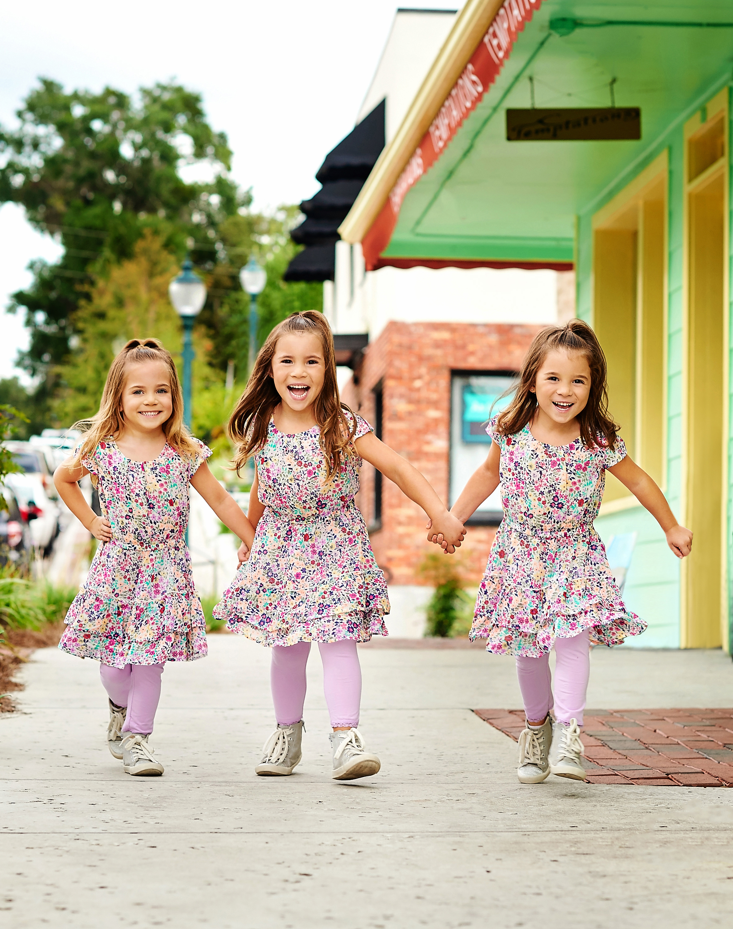 Tierney, Miley & Lily Rose Mumford - Triplets