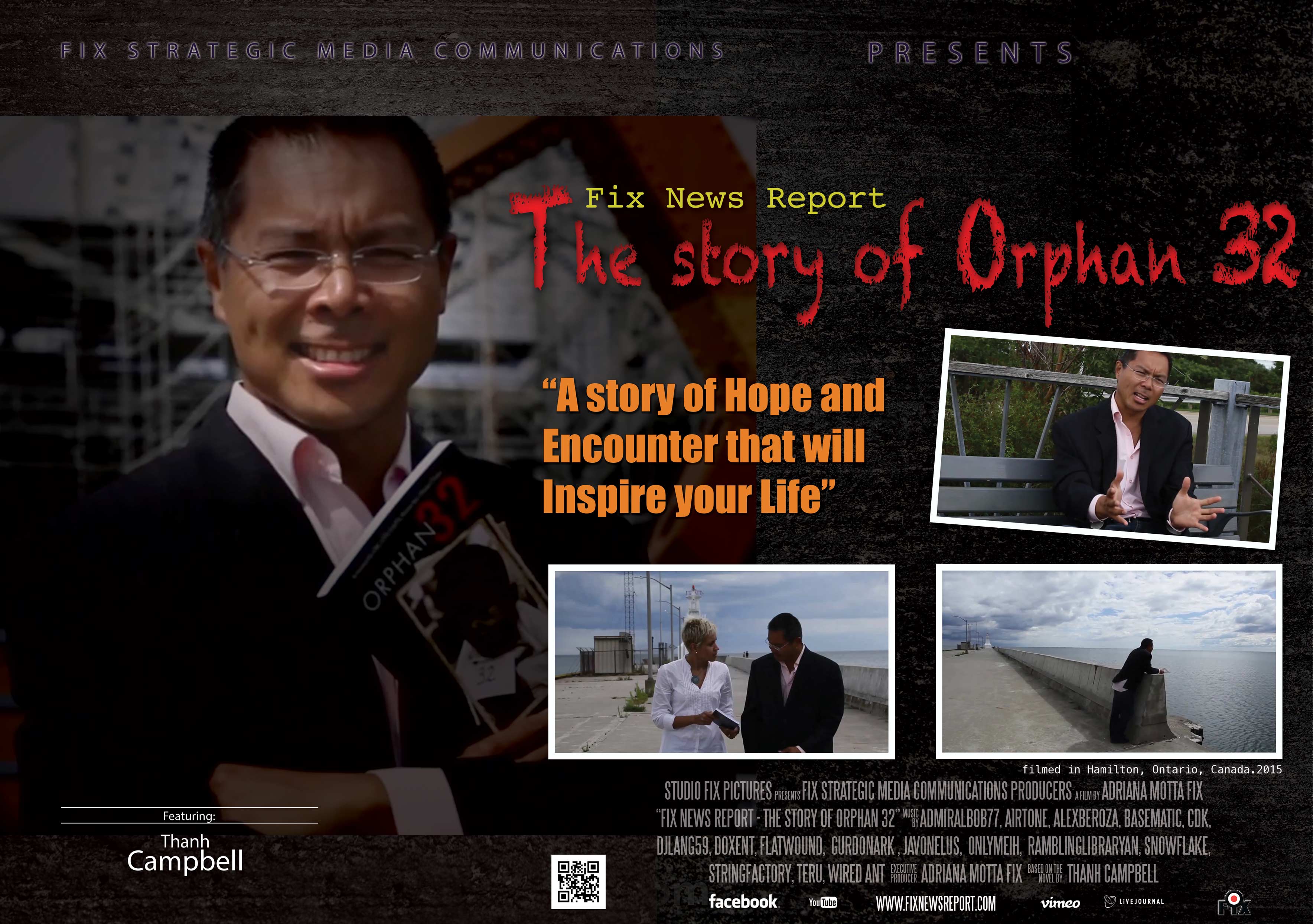 Poster of the documentary Fix News Report: The story of Orphan 32
