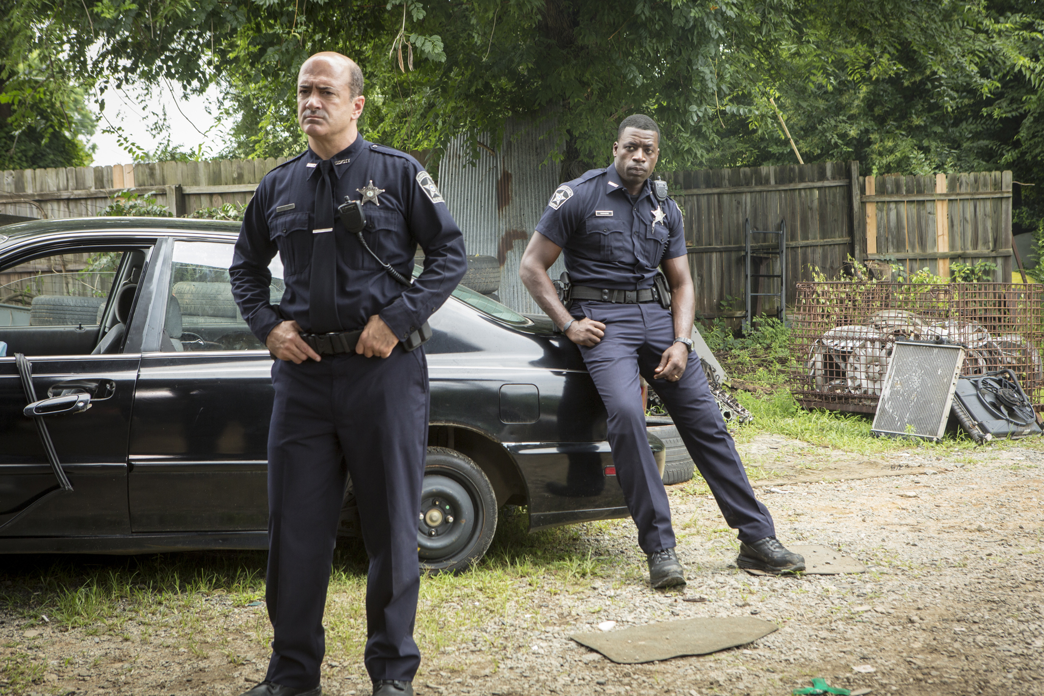 Still of Matt Servitto and Demetrius Grosse in Banshee (2013)