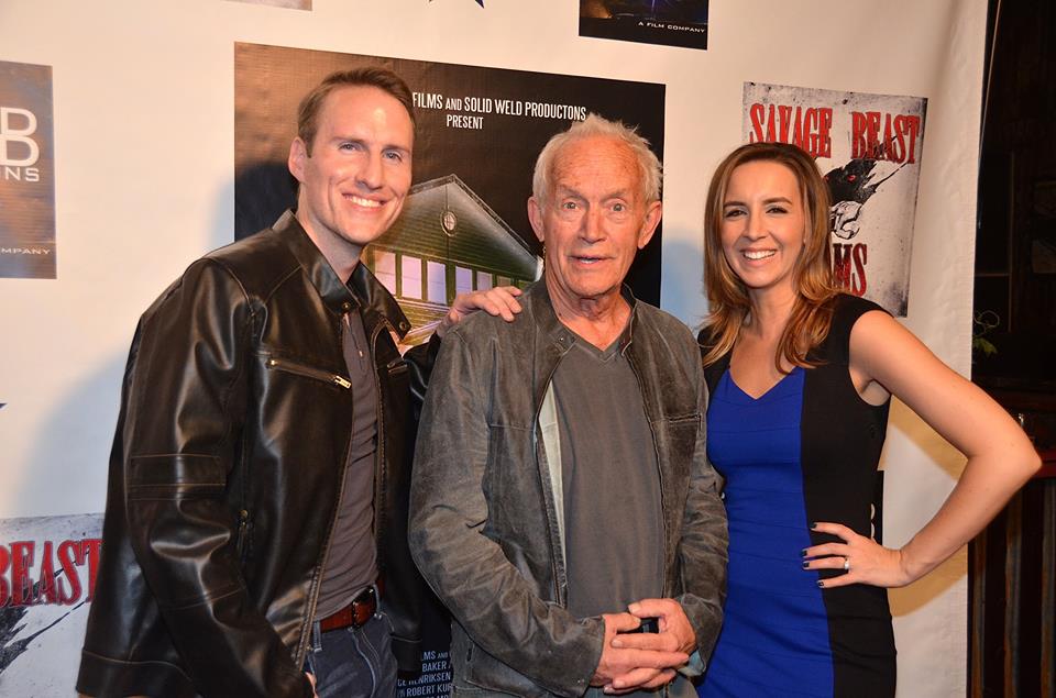 Director Chris Majors, Lance Henrisken, and Writer Meredith Majors in Los Angeles, CA at the House of Blues Sunset Strip promoting 