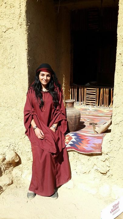 From the Filming of the Bedouin TV Series : 'Malik Bin AlRayb' Directed by Mohammad Lutfi Produced By the Arab Telemedia Group Role: Abla, Malik's sister Amman, Jordan