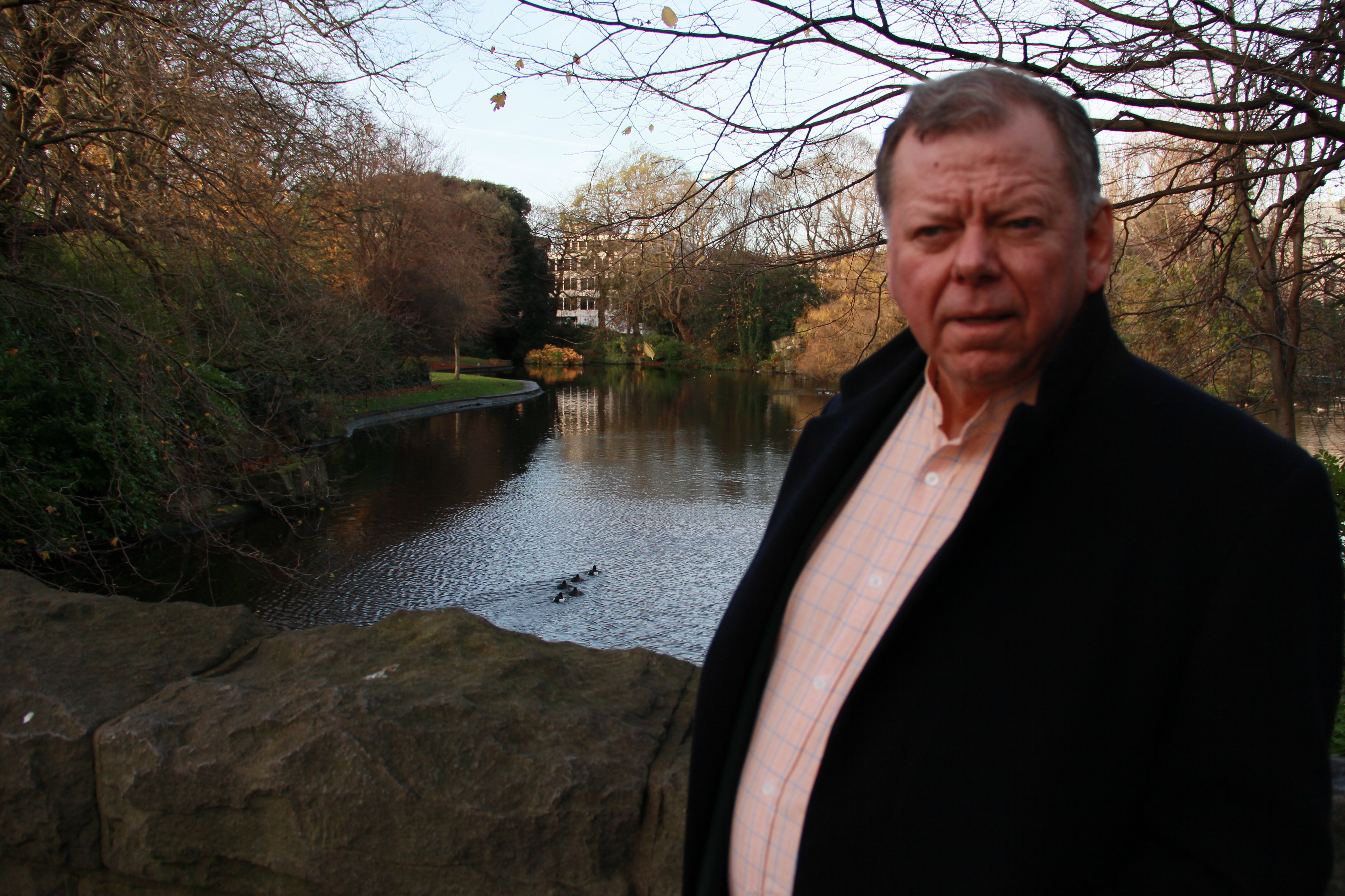 Gerry Clarke -St. Stephen's Green - December 2016