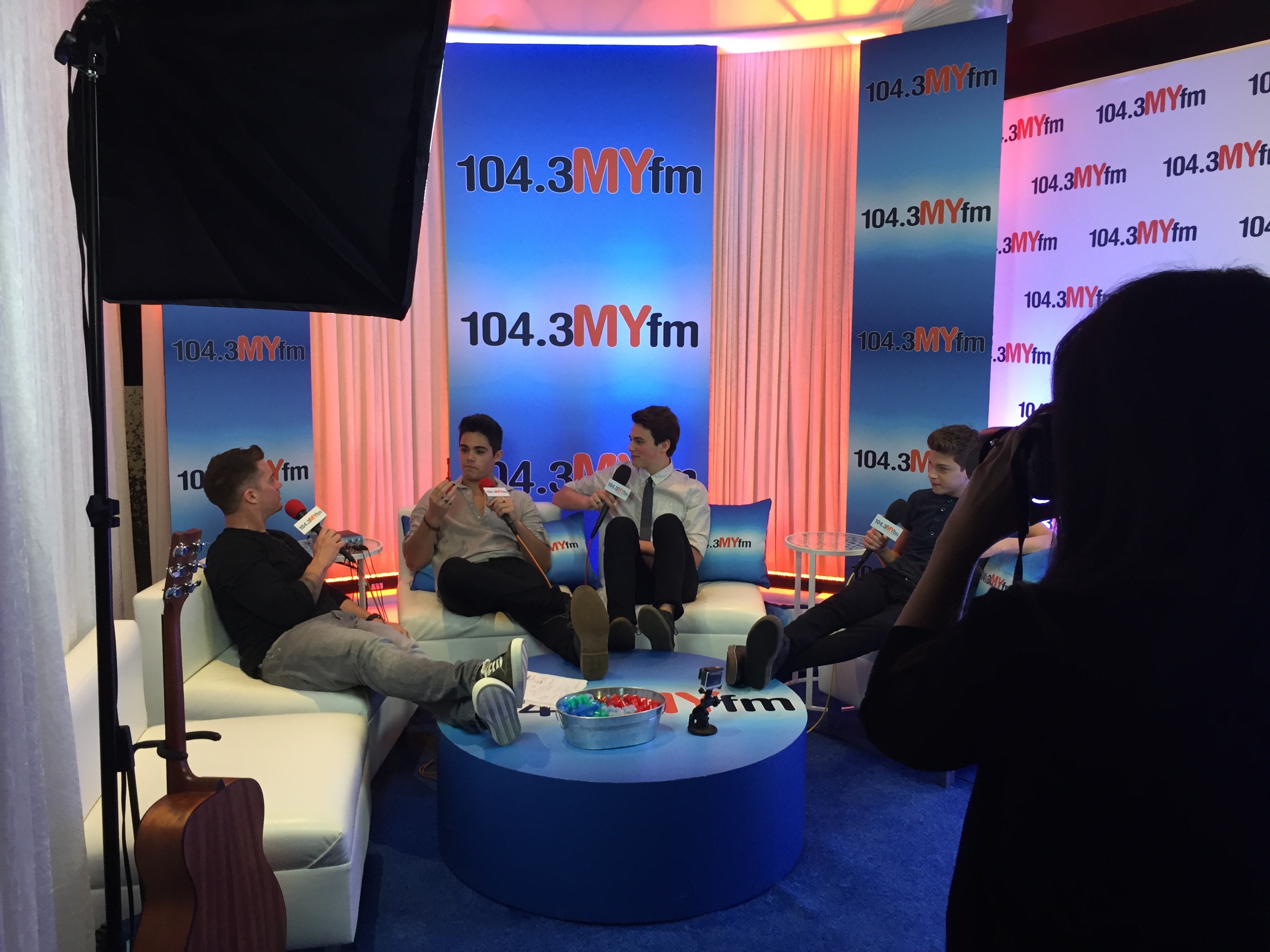 Liam Attridge, Emery Kelly and Ricky Garcia of Forever in Your Mind
