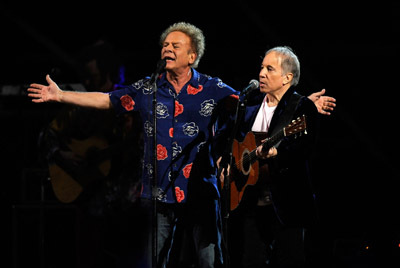 Art Garfunkel and Paul Simon