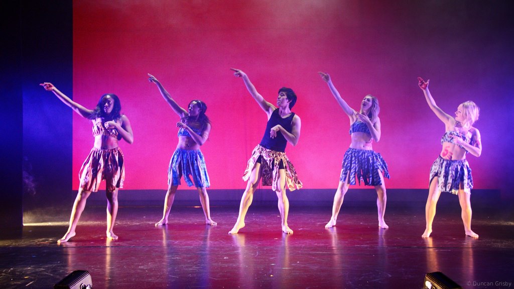 'Enigma' Dancer (2nd left)