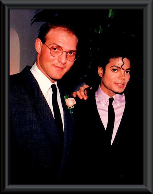William Branca & Michael Jackson at John G. Branca's Wedding