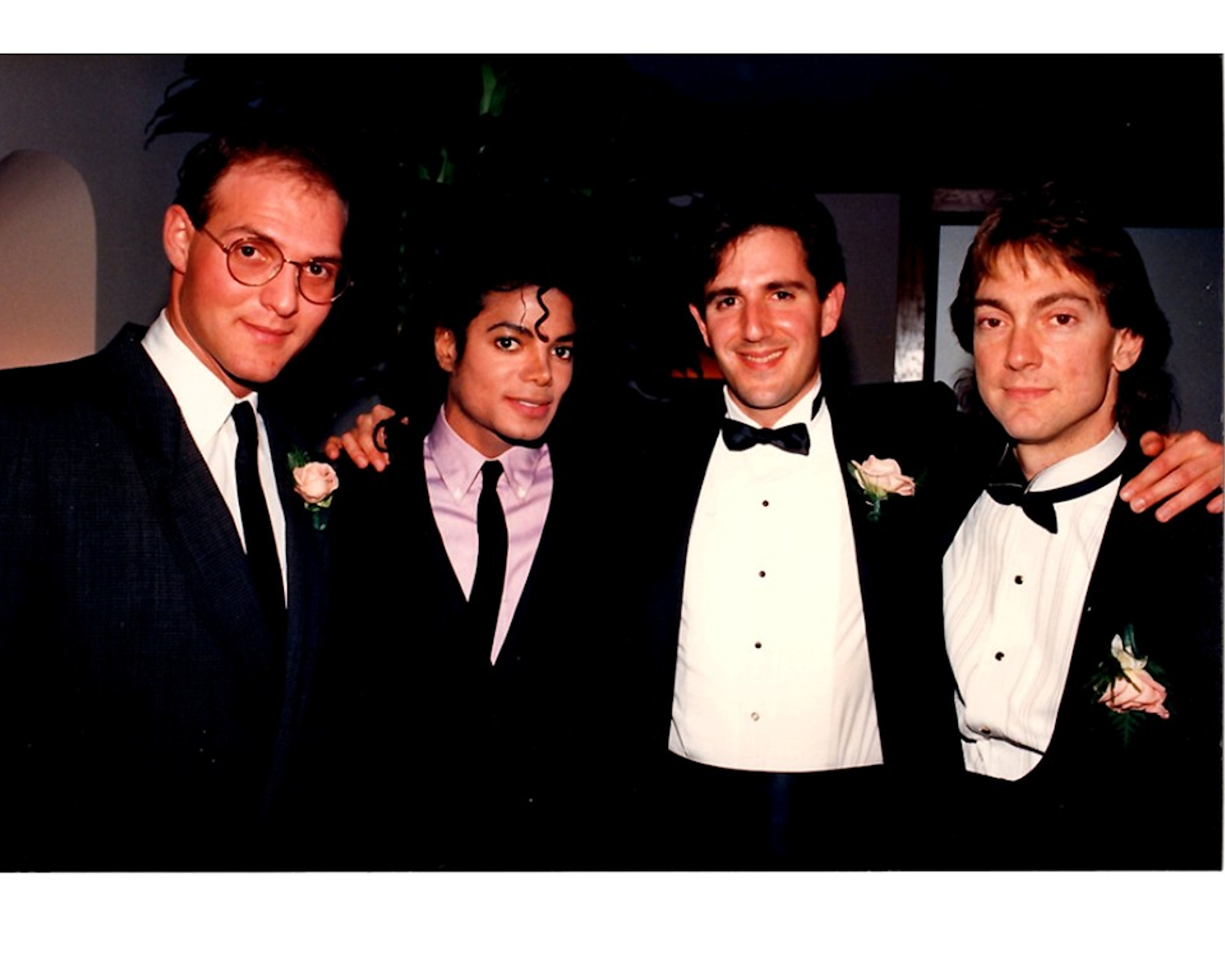 Bill Branca, Michael Jackson, David Goldman, John Branca