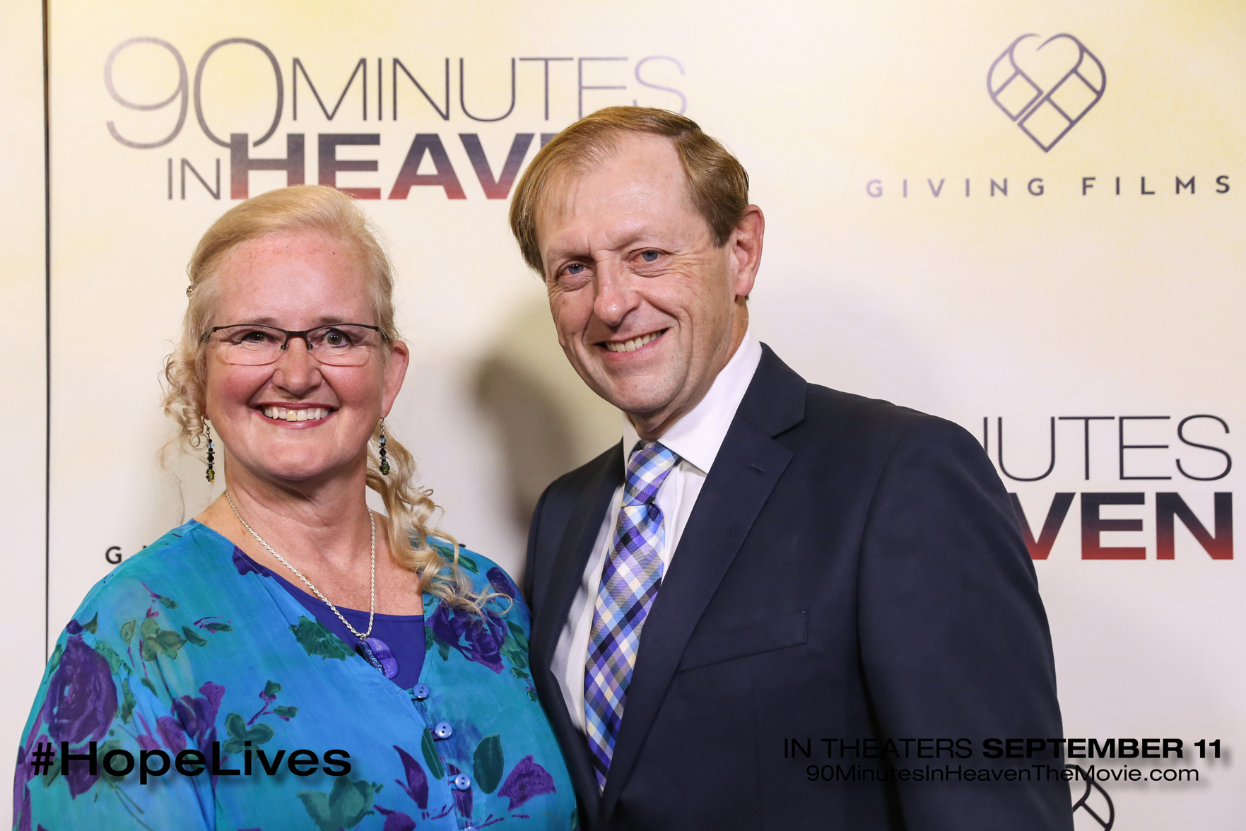 Stanley & Kathleen Brooks / Premier of 90 Minutes In Heaven