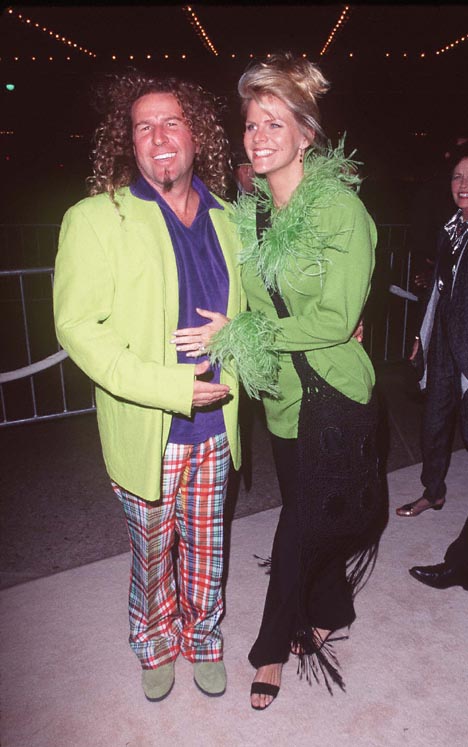 Sammy Hagar and Kari Hagar at event of That Old Feeling (1997)