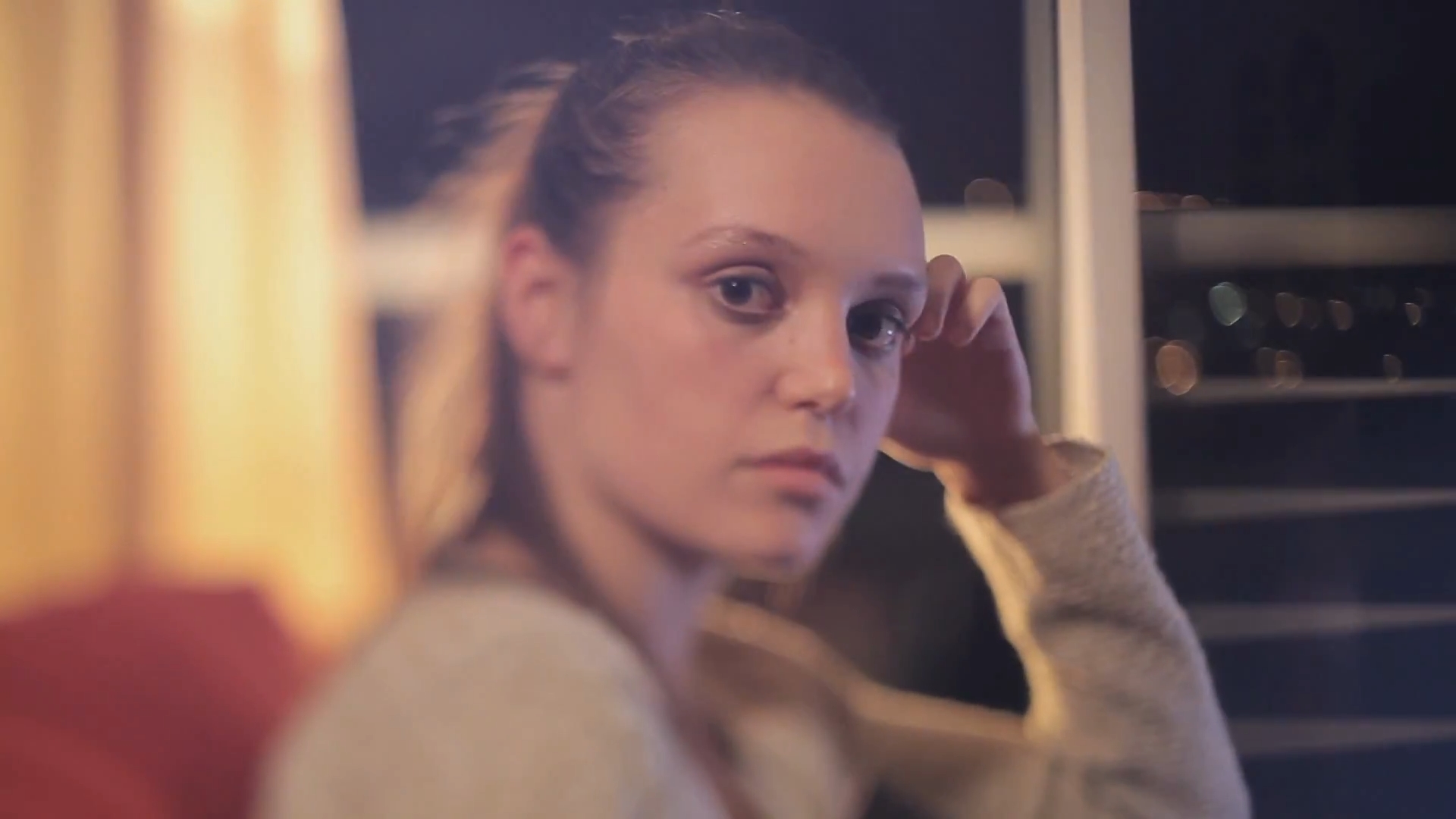 Still from 1 minute Student film: 'I'm sorry I hurt you' - Written and Directed by Frankie Stromberg