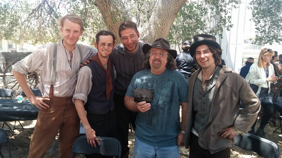 On set of Billy The Kid:New Evidence