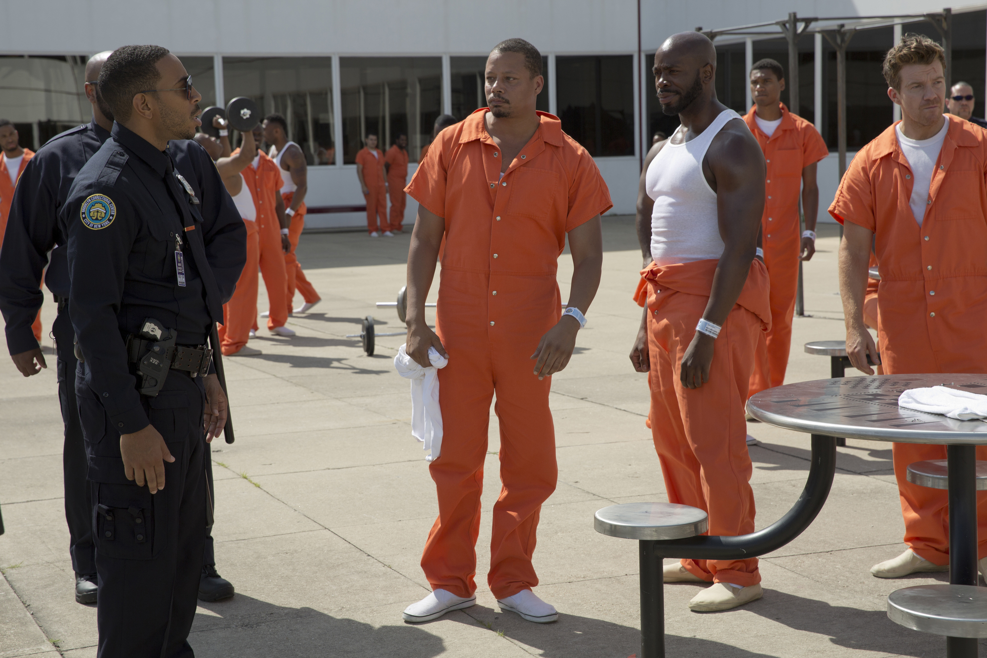 Still of Terrence Howard, Ludacris and Stephen Conrad Moore in Empire (2015)