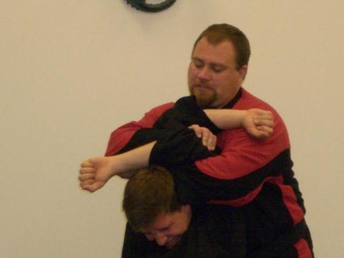 Kyoshi Den Erickson Teaching Martial Arts Classes to Federal,State and Local Law Enforcement ,Demo Trademark 