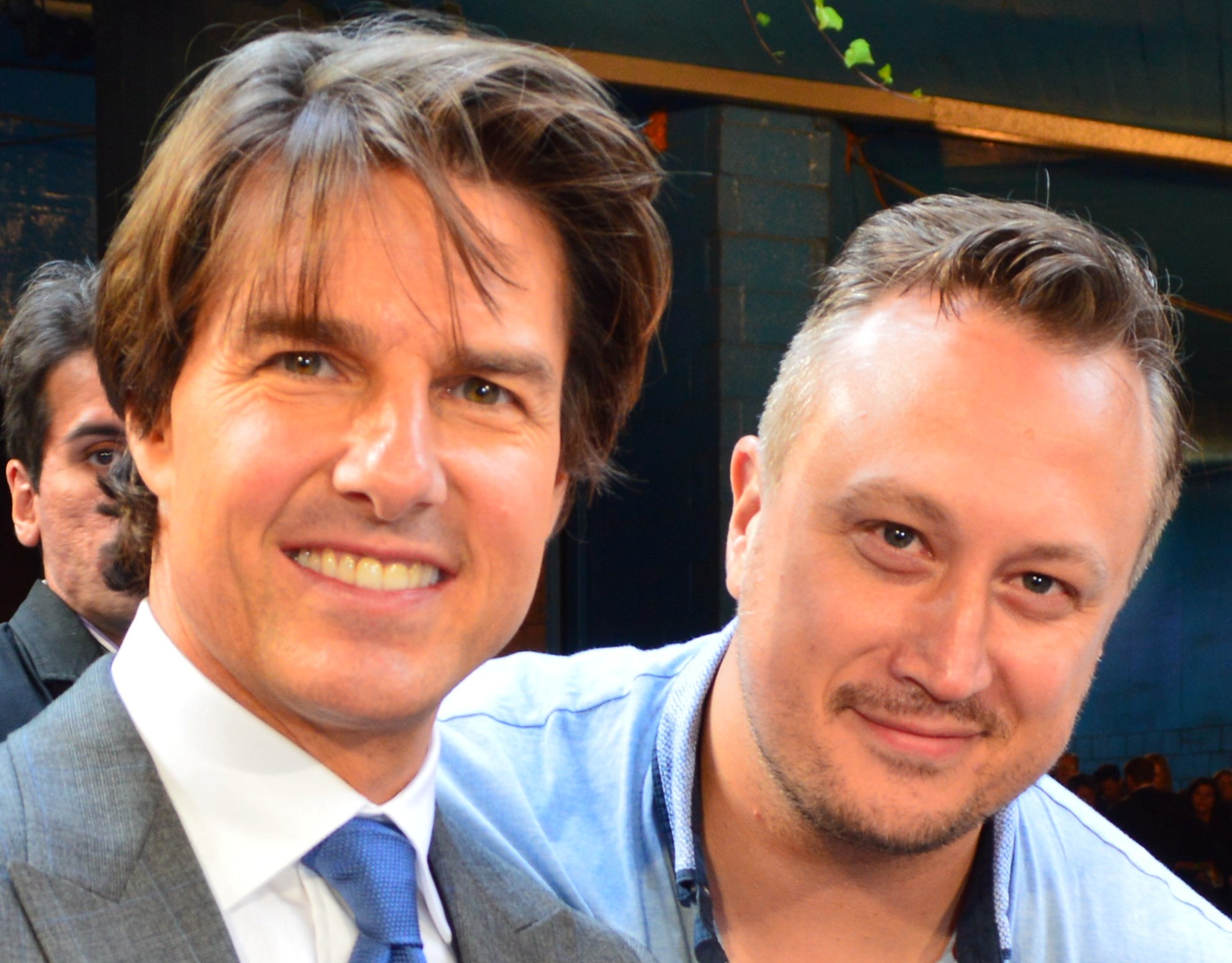 Douglas Bunn & Tom Cruise - Mission Impossible: Rogue Nation Premiere - London